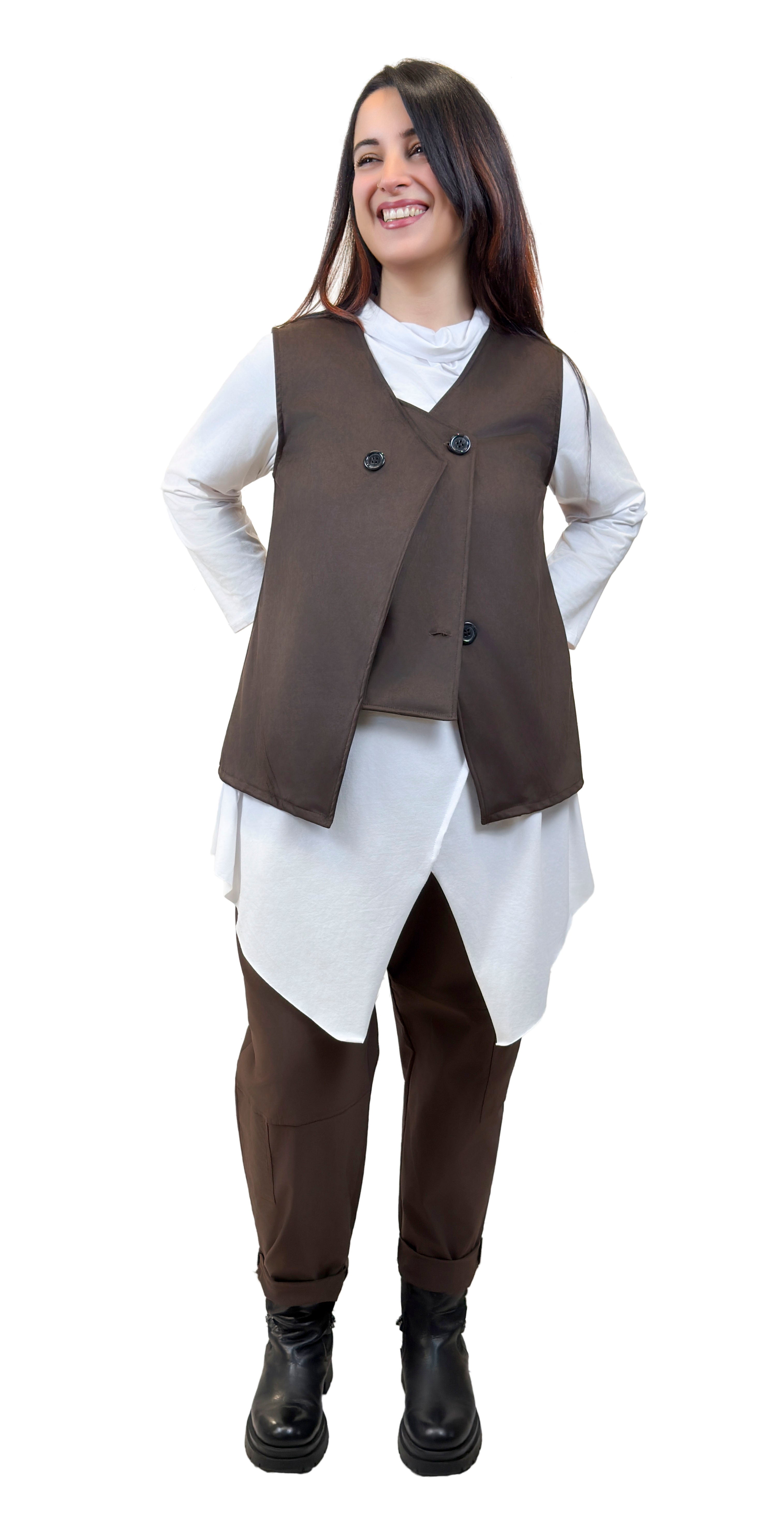 Gilet scamosciato - GI2604