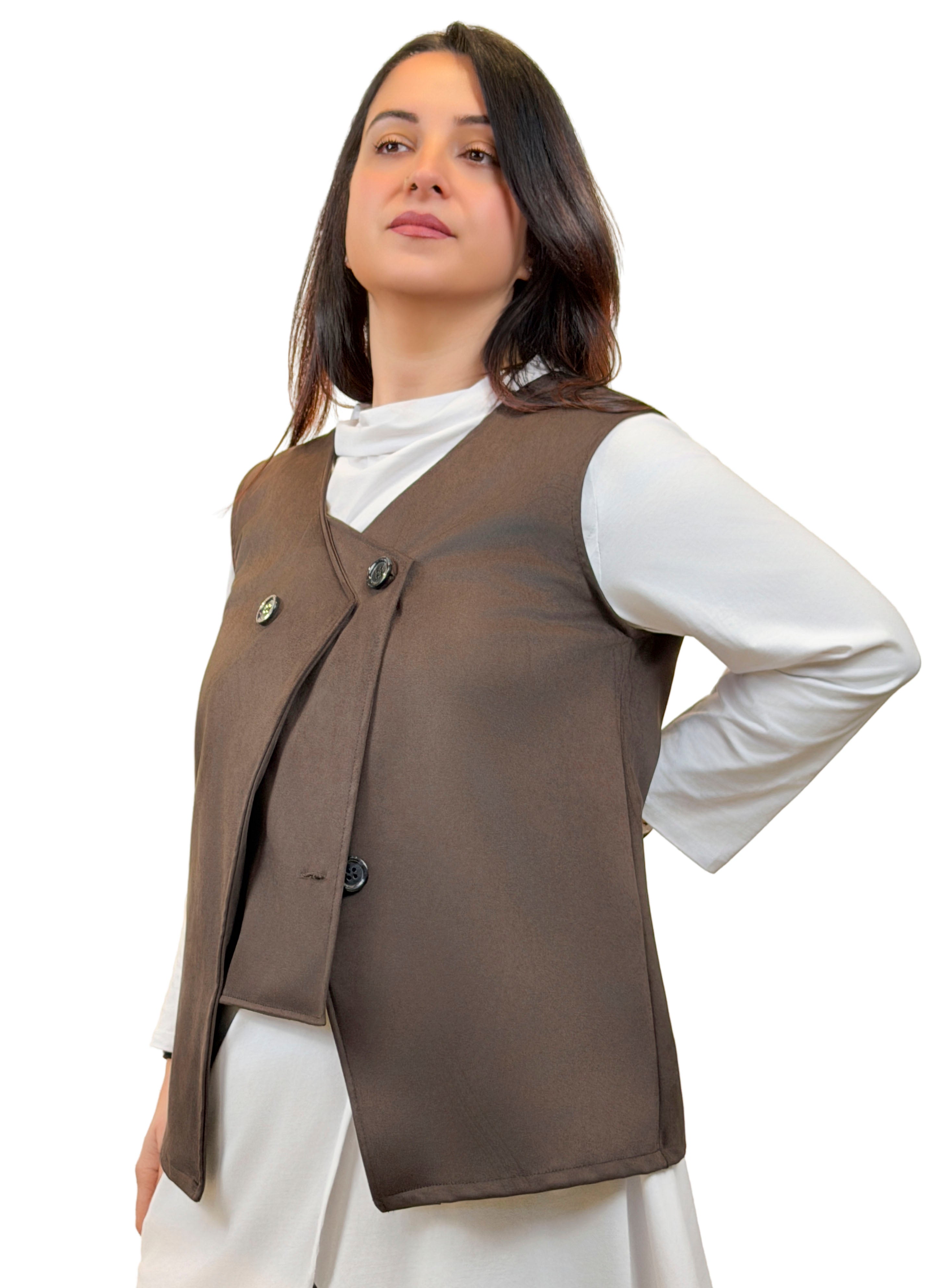 Gilet scamosciato - GI2604