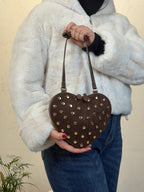 Borsa cuore borchiata - BS2602