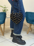Borsa cuore borchiata - BS2602