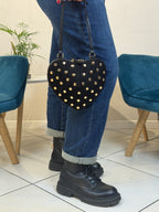 Borsa cuore borchiata - BS2602