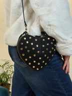 Borsa cuore borchiata - BS2602