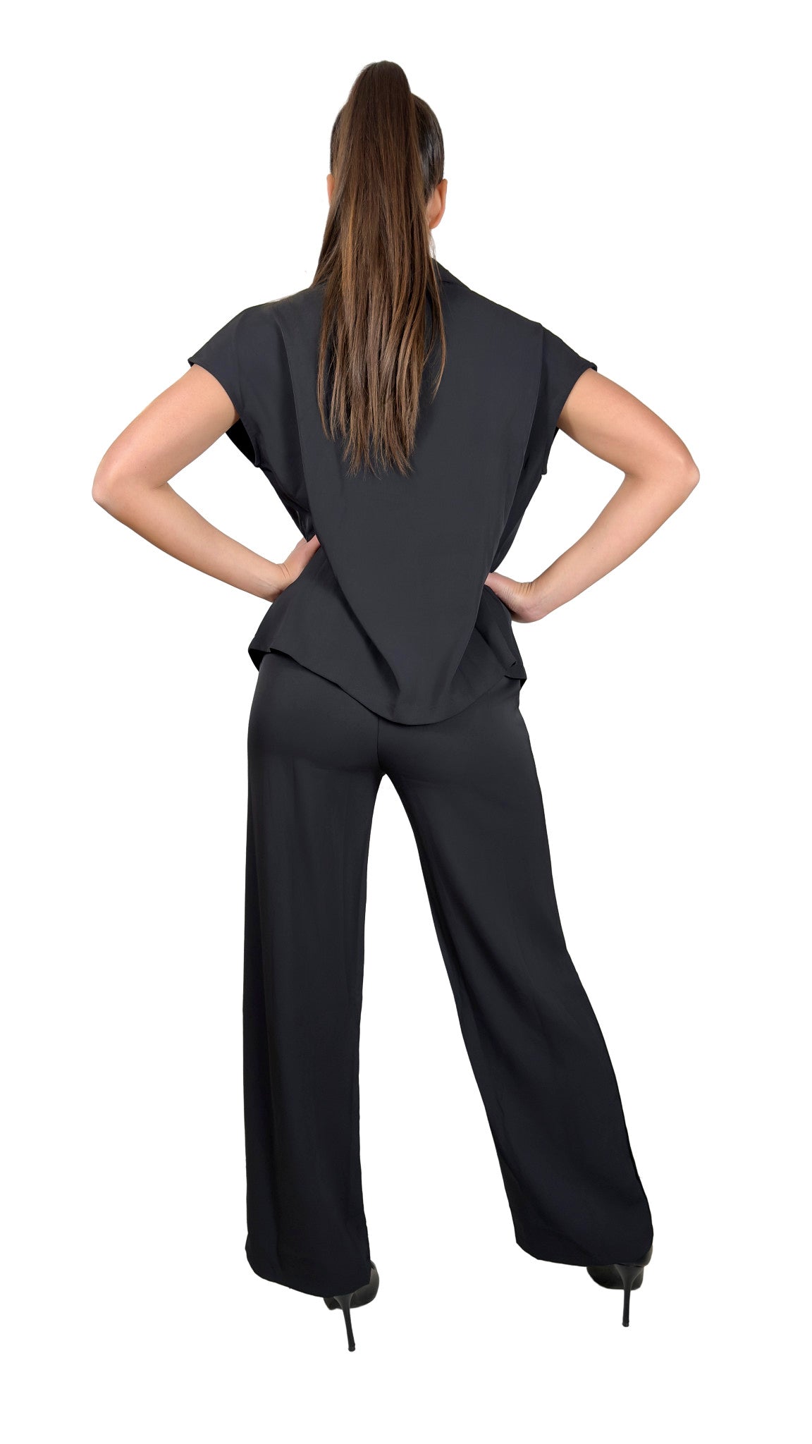 Tailleur con giacca mezza manica - TL2611