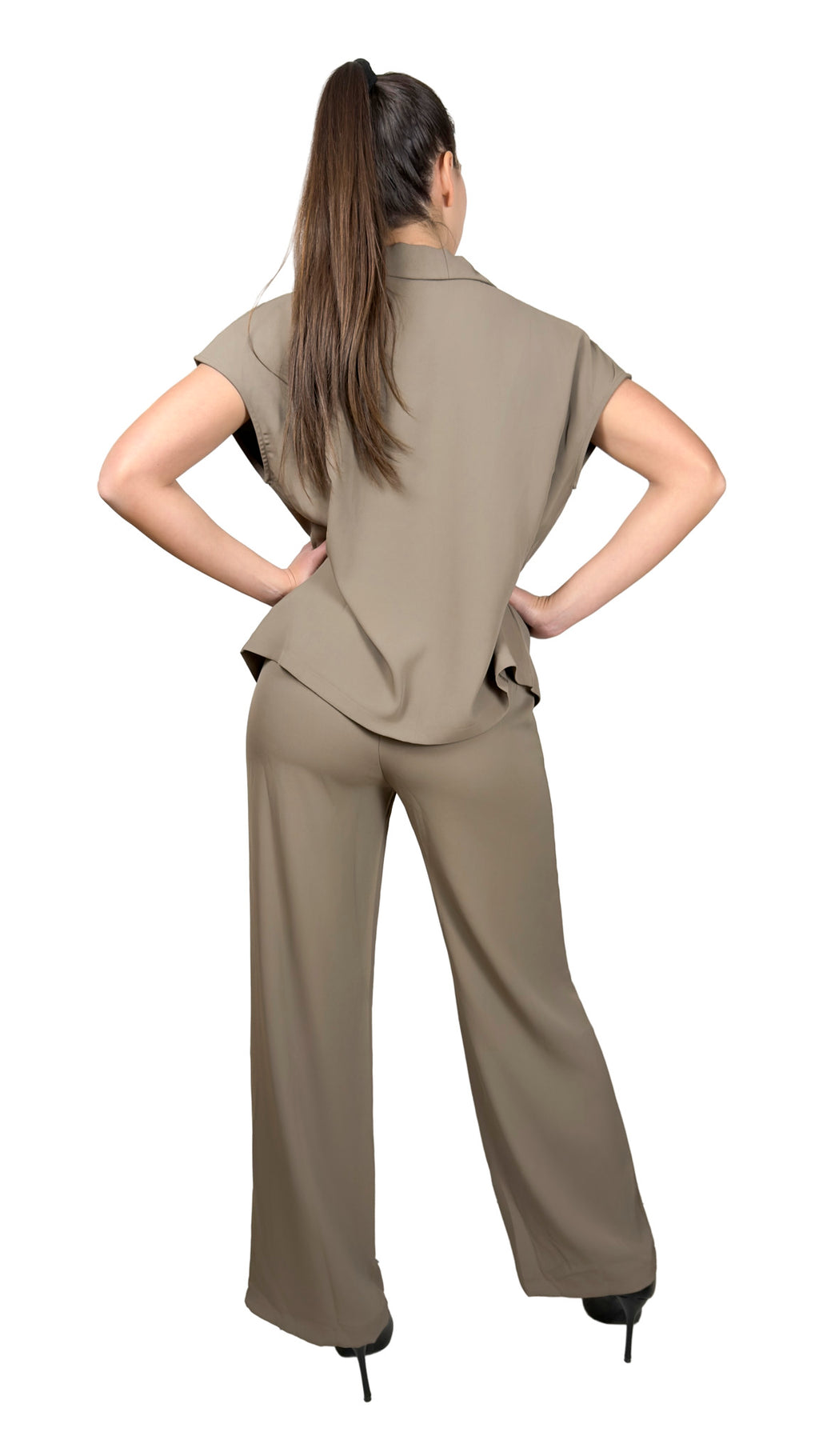 Tailleur con giacca mezza manica - TL2611