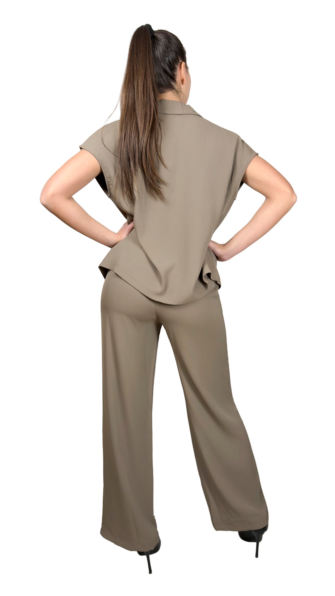 Tailleur con giacca mezza manica - TL2611
