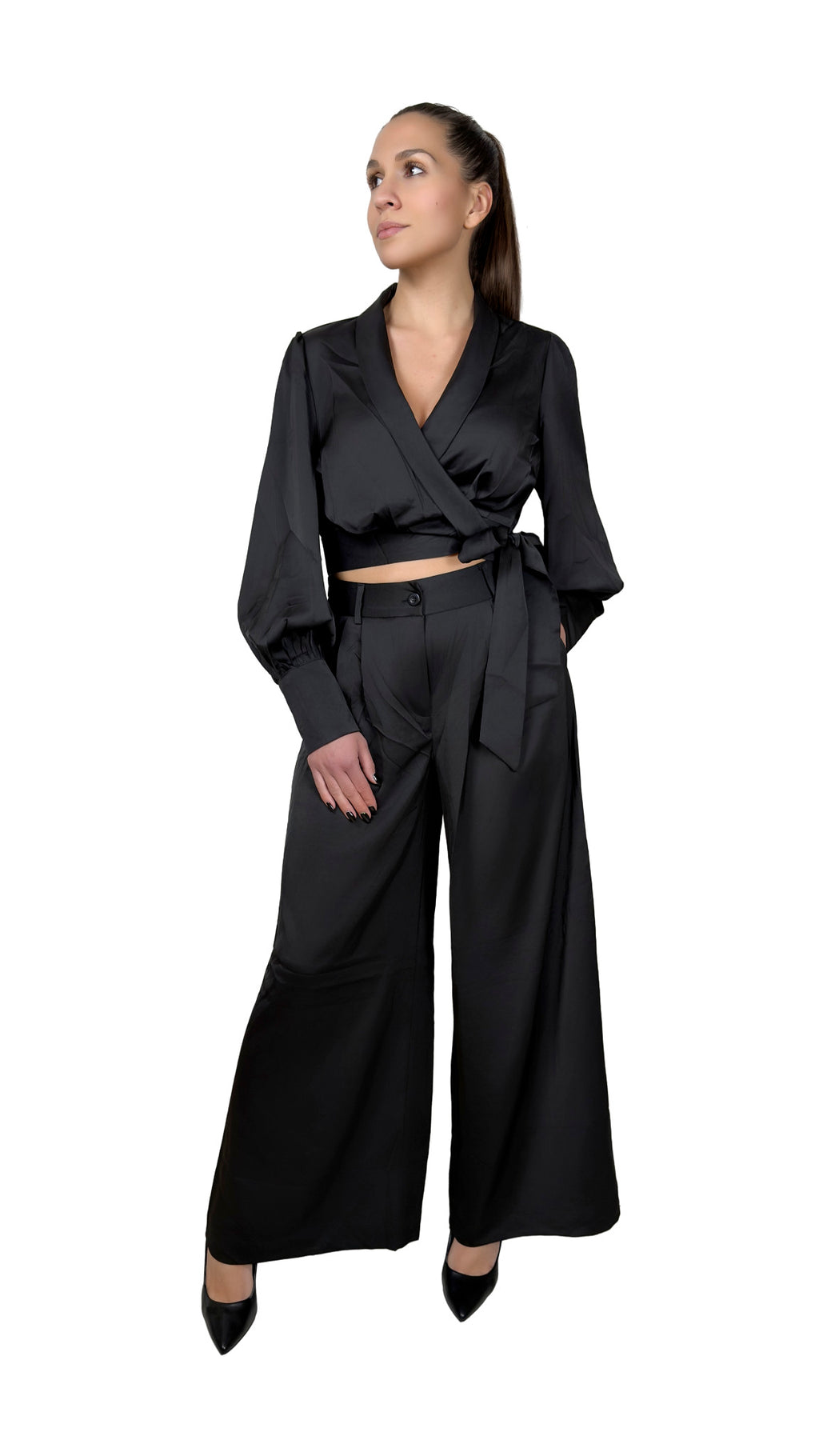 Tailleur effetto seta - TL2610