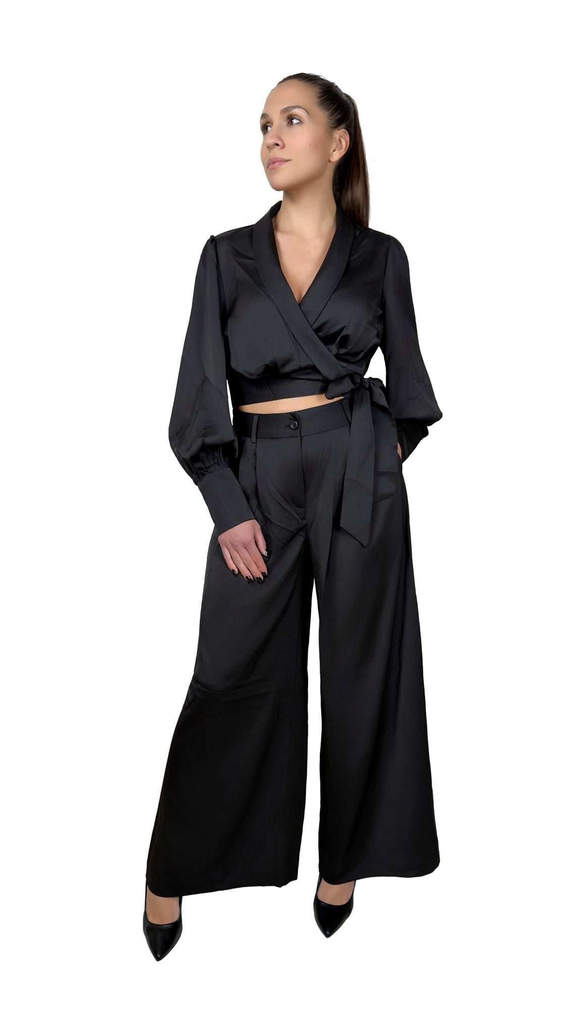 Tailleur effetto seta - TL2610