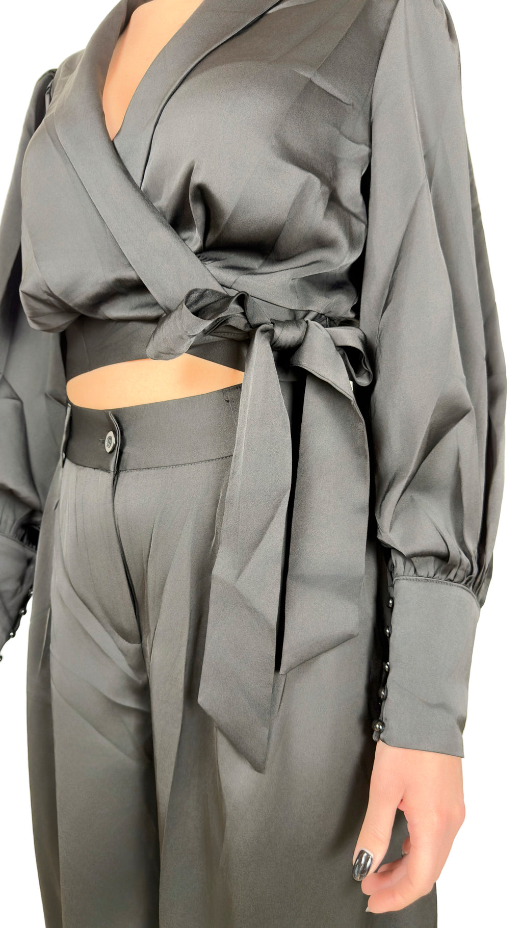Tailleur effetto seta - TL2610
