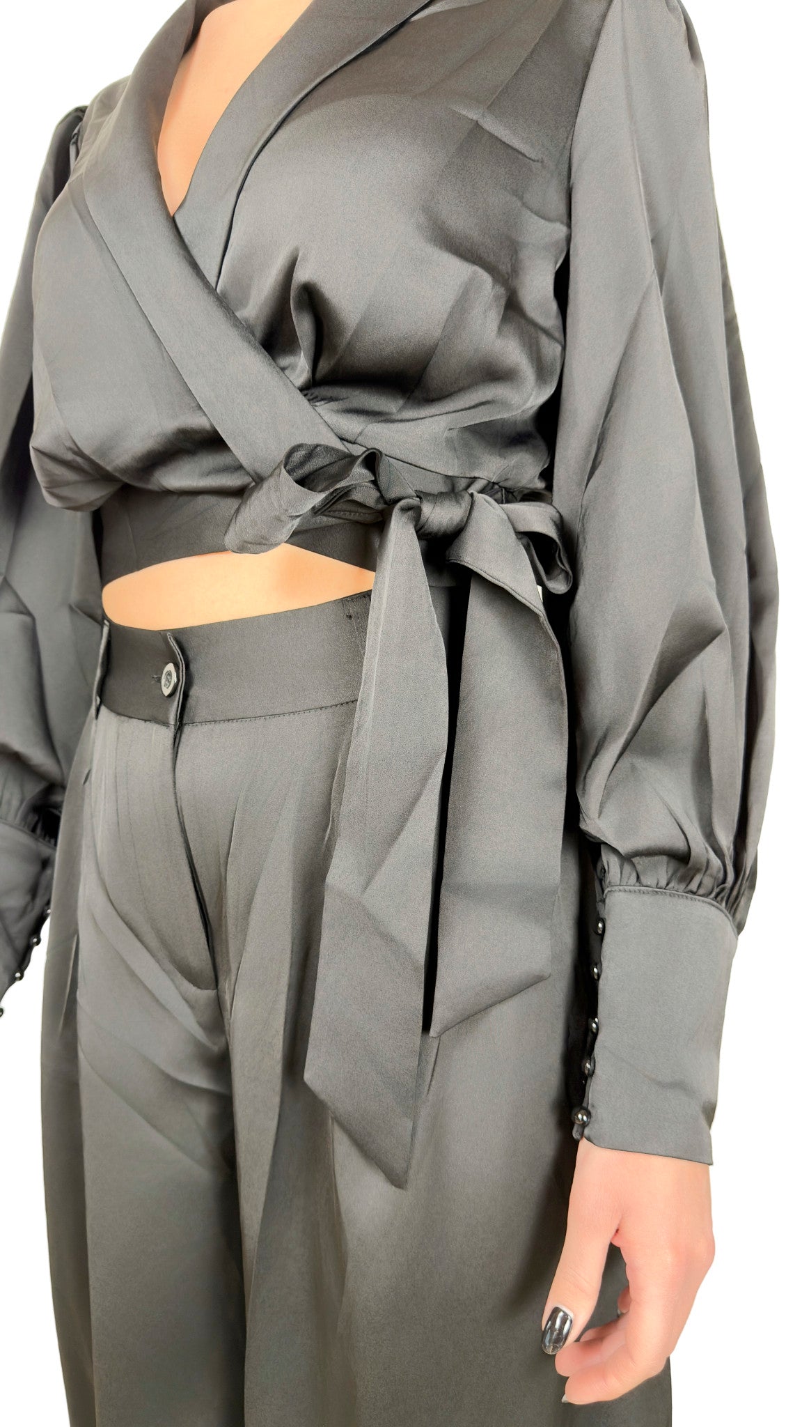 Tailleur effetto seta - TL2610