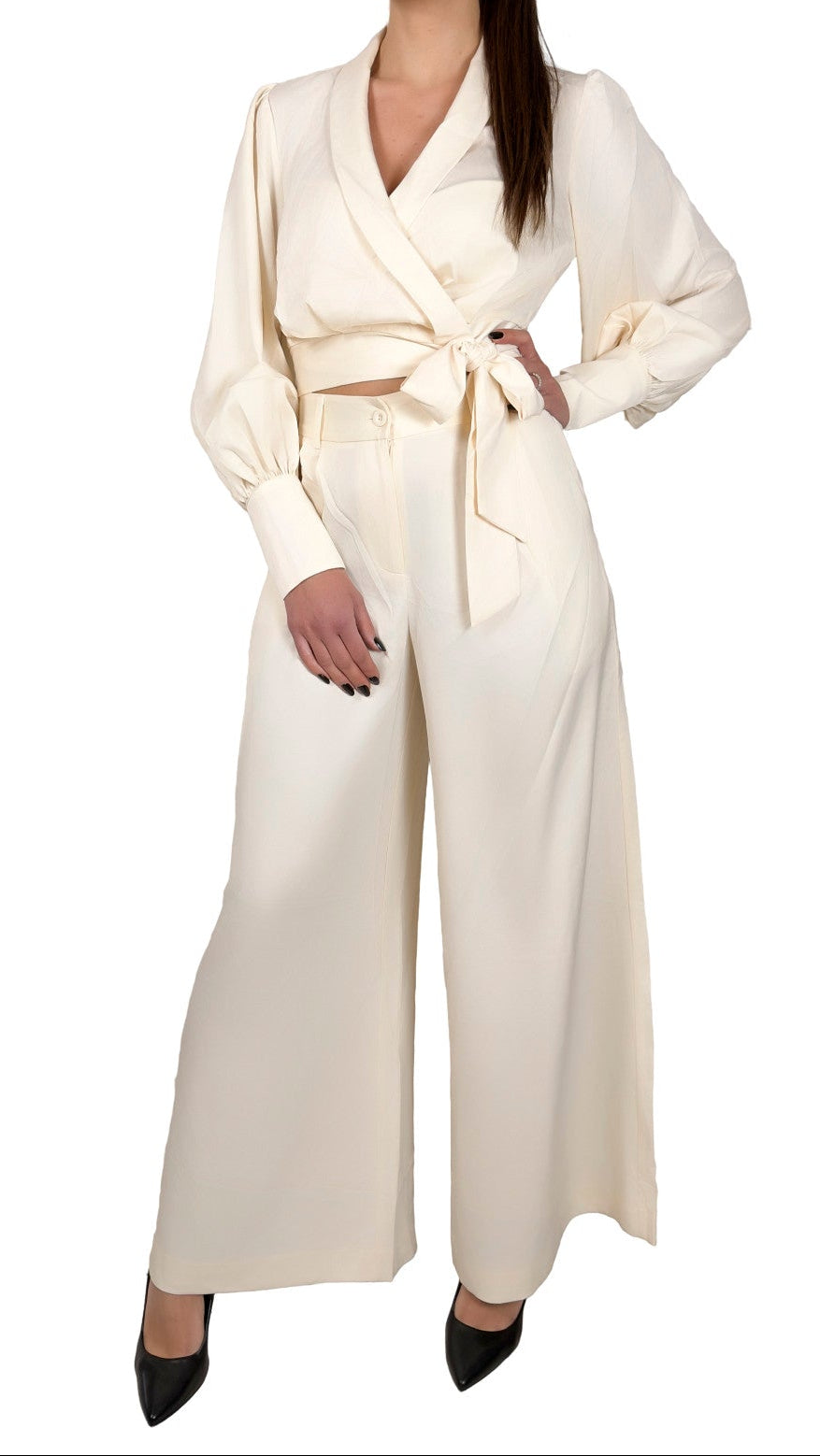 Tailleur effetto seta - TL2610