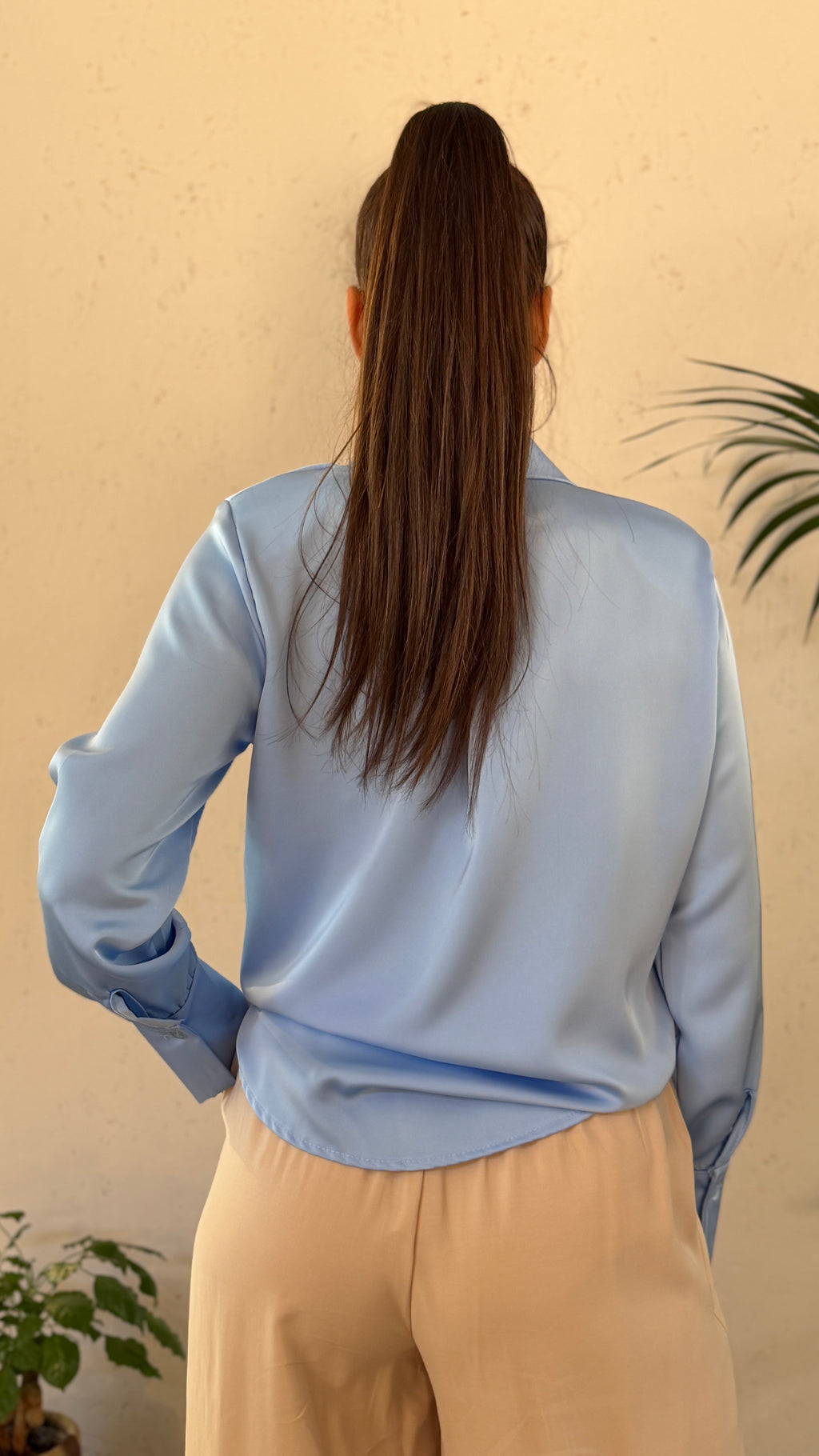 Camicia effetto seta - CM2652