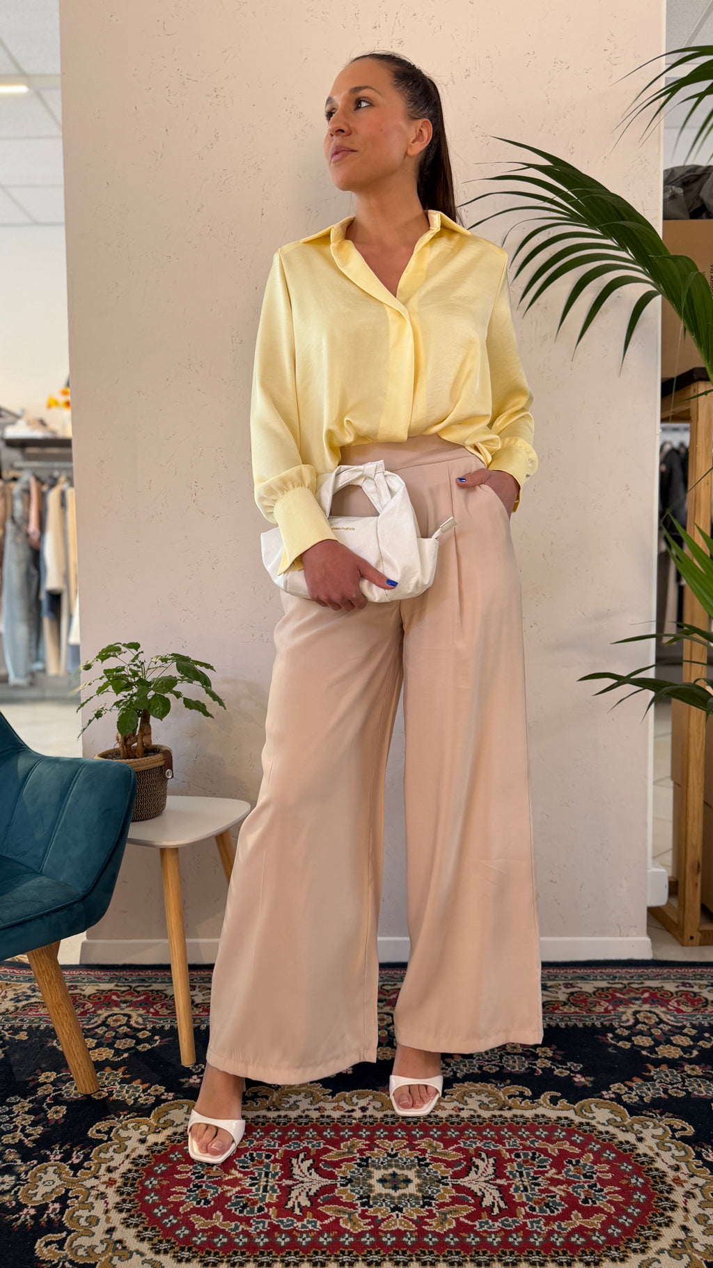 Camicia effetto seta - CM2652