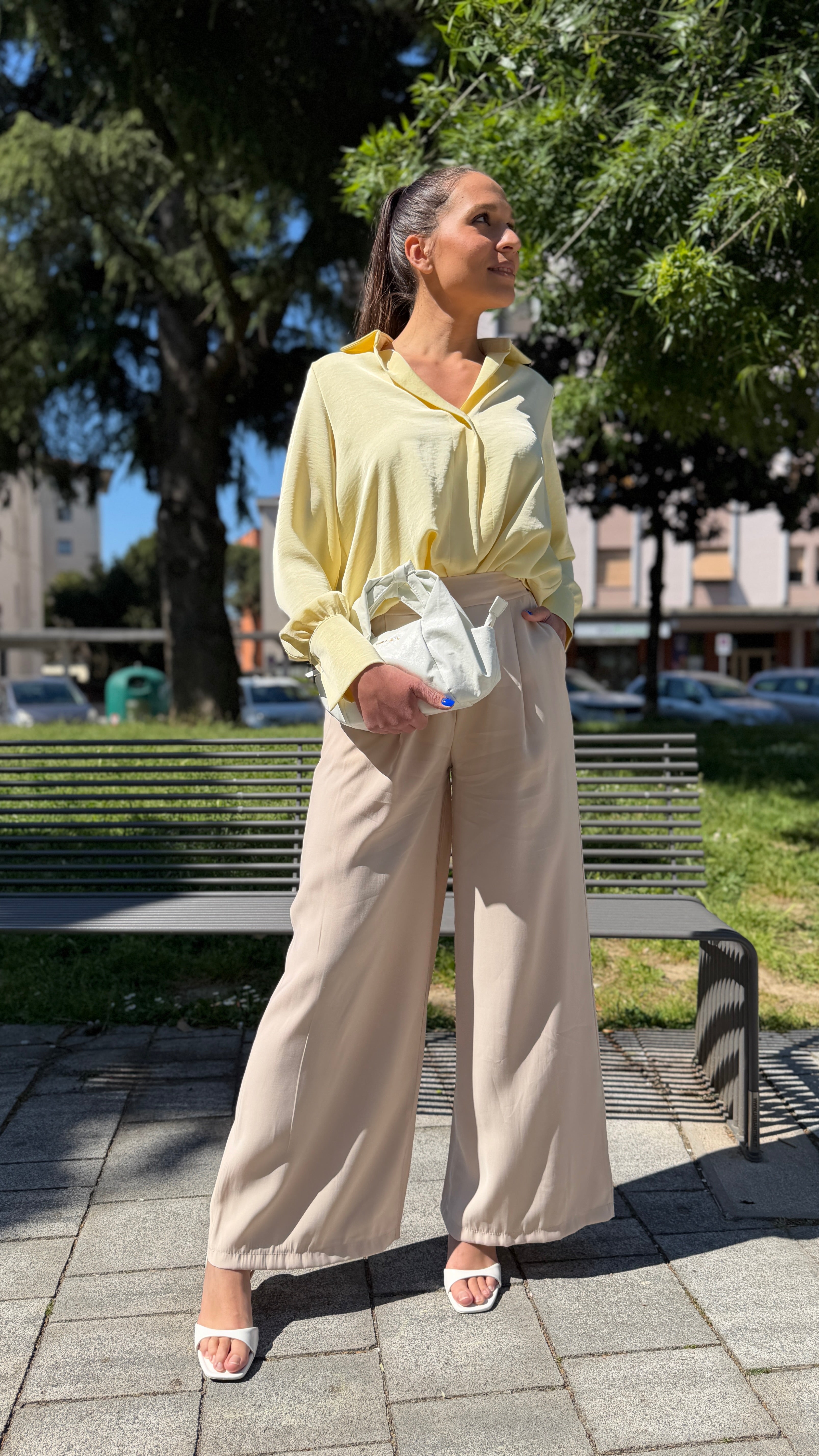 Camicia effetto seta - CM2652