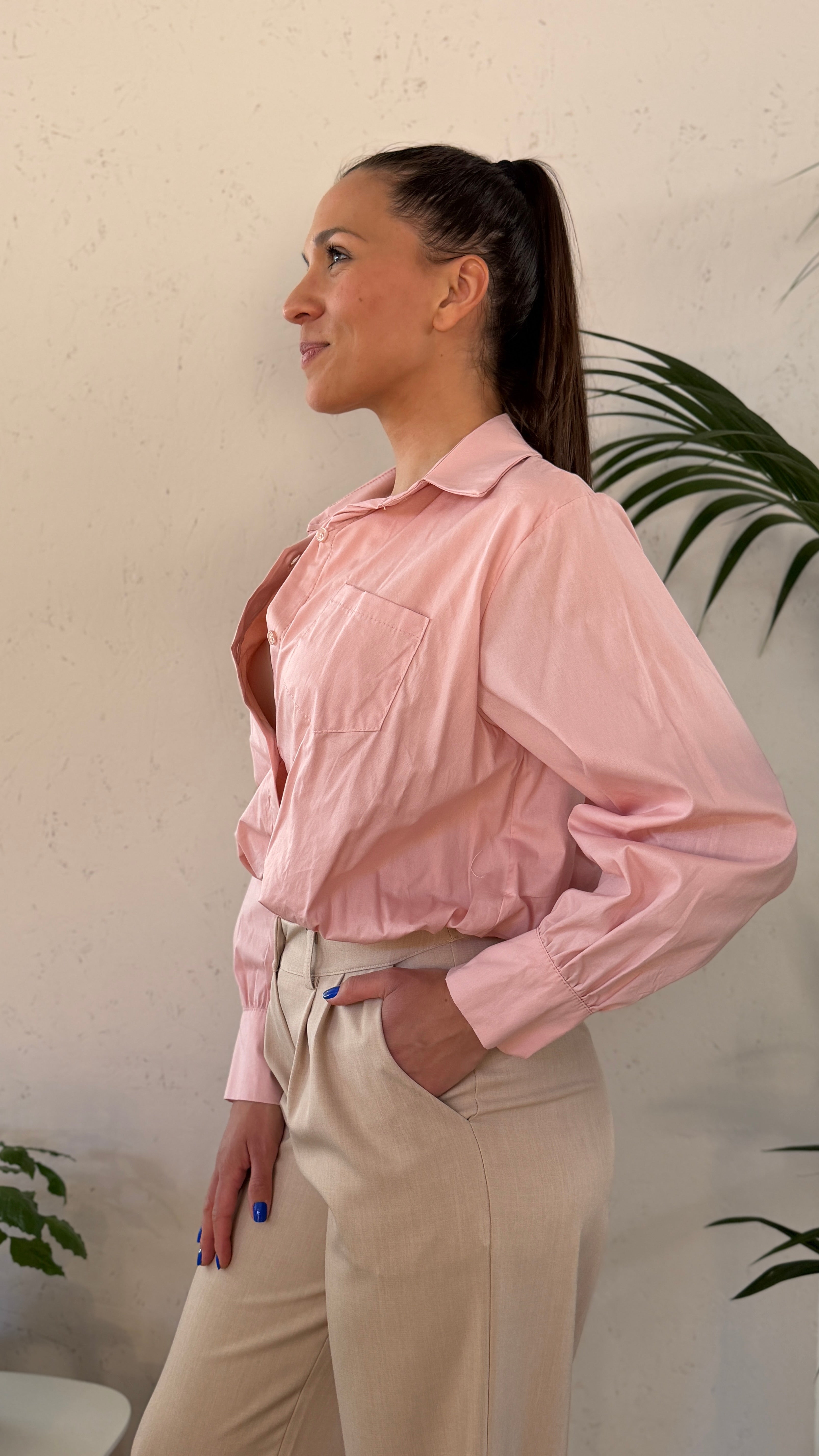 Camicia crop - CM2653