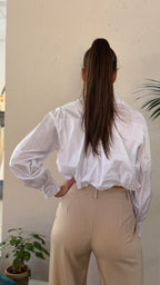 Camicia crop - CM2653