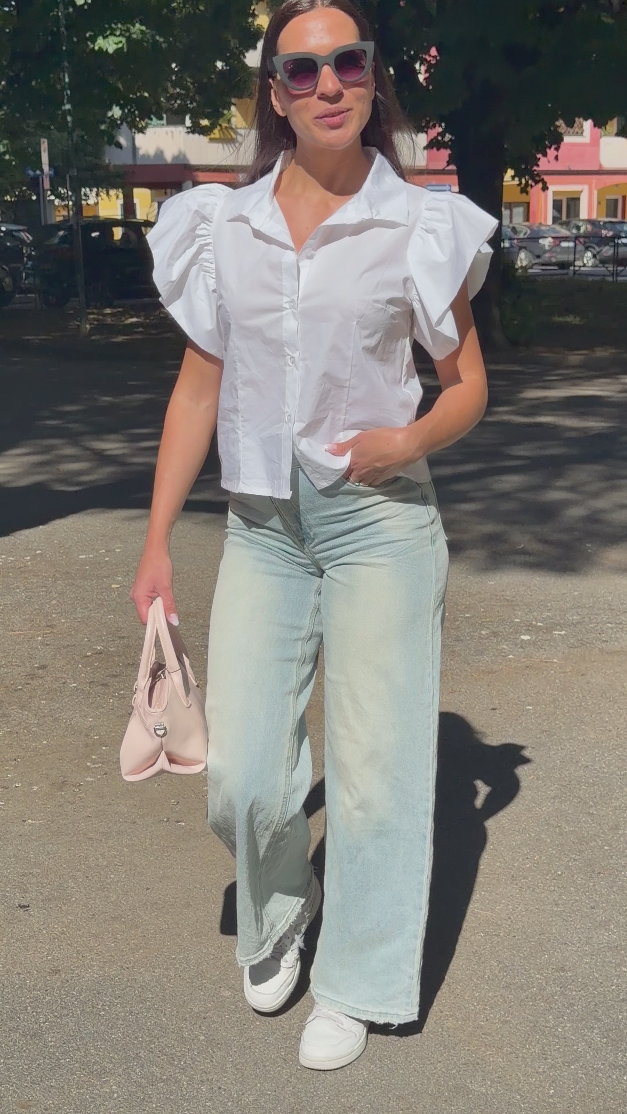 Camicia crop - CM2687