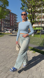 Maglia crop - MA2625
