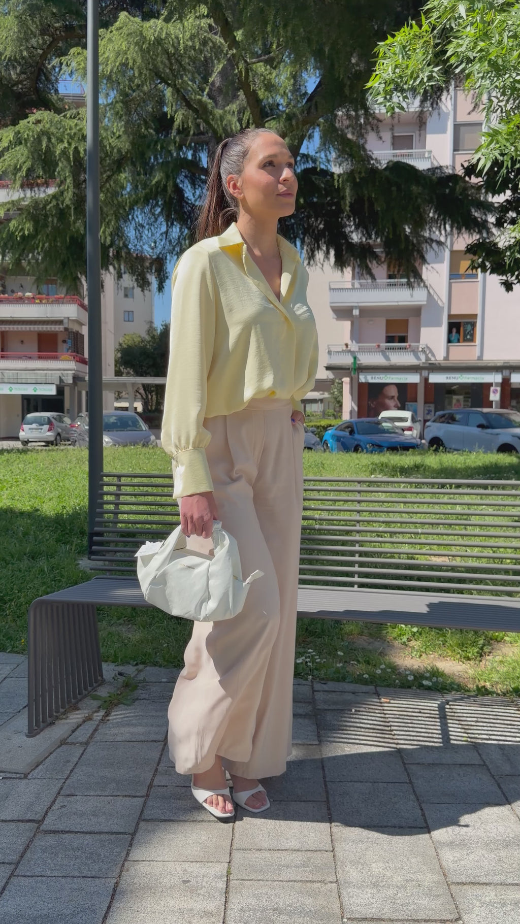Camicia effetto seta - CM2652