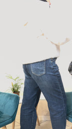 Borsa borchiata con frange - BS2608