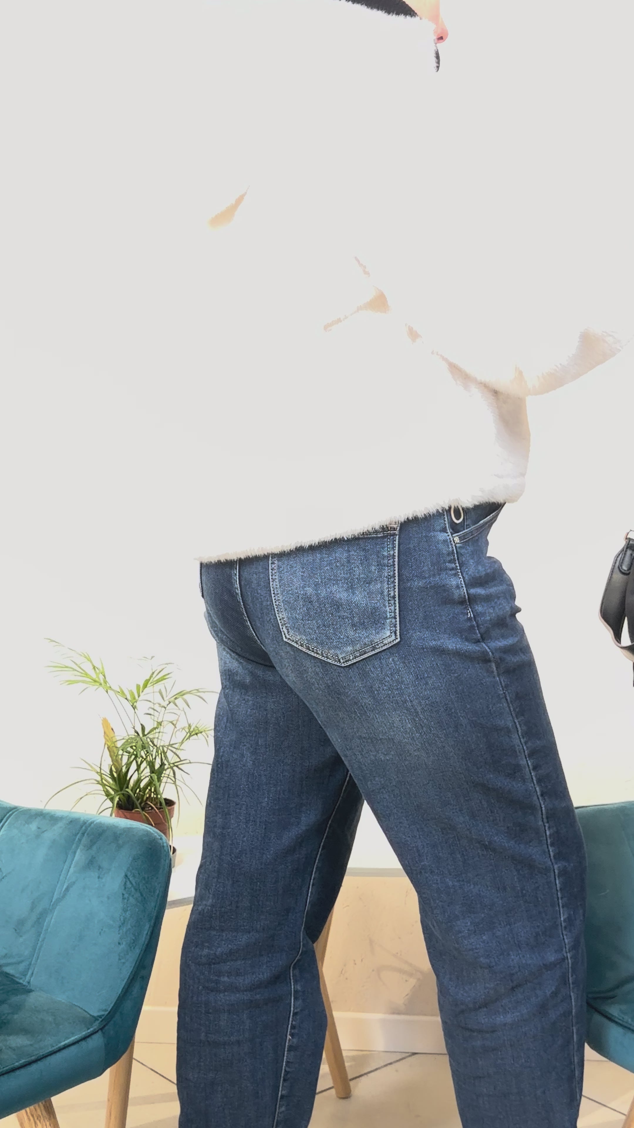 Borsa borchiata con frange - BS2608