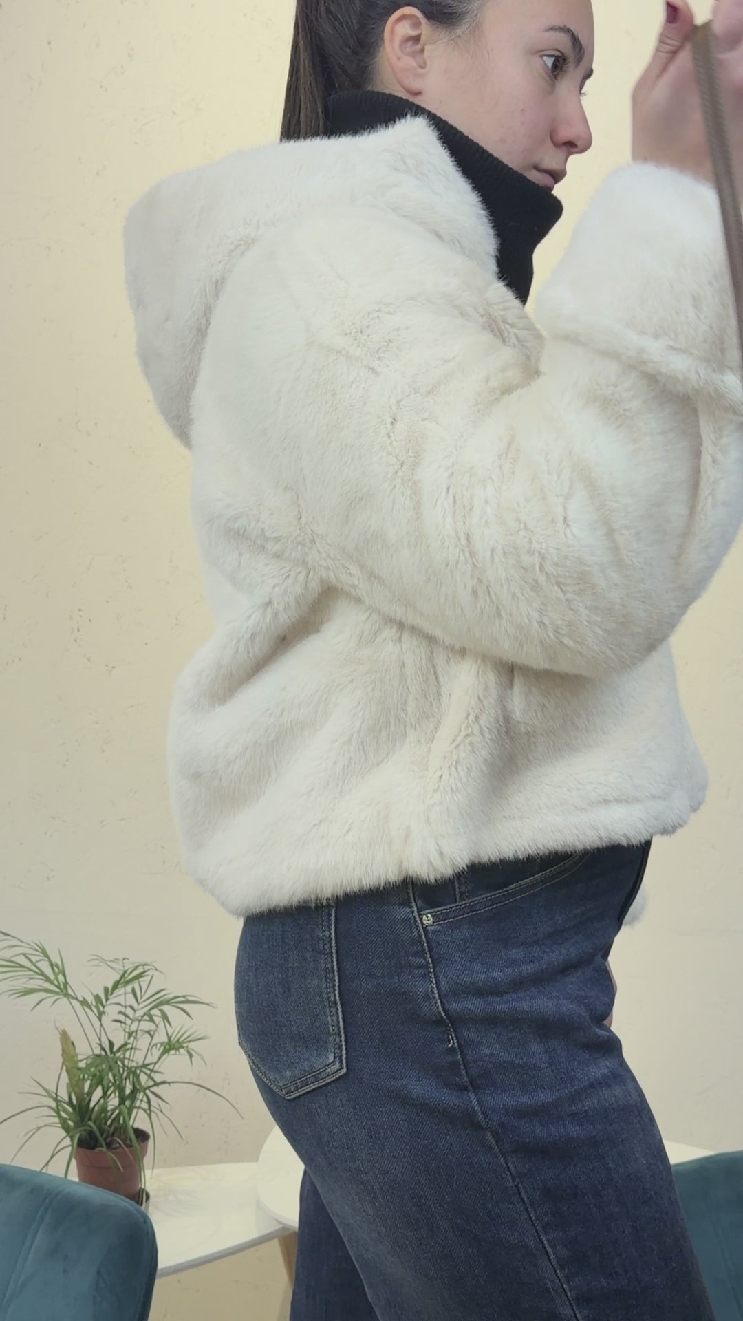 Borsa scamosciata piccola - BS2604